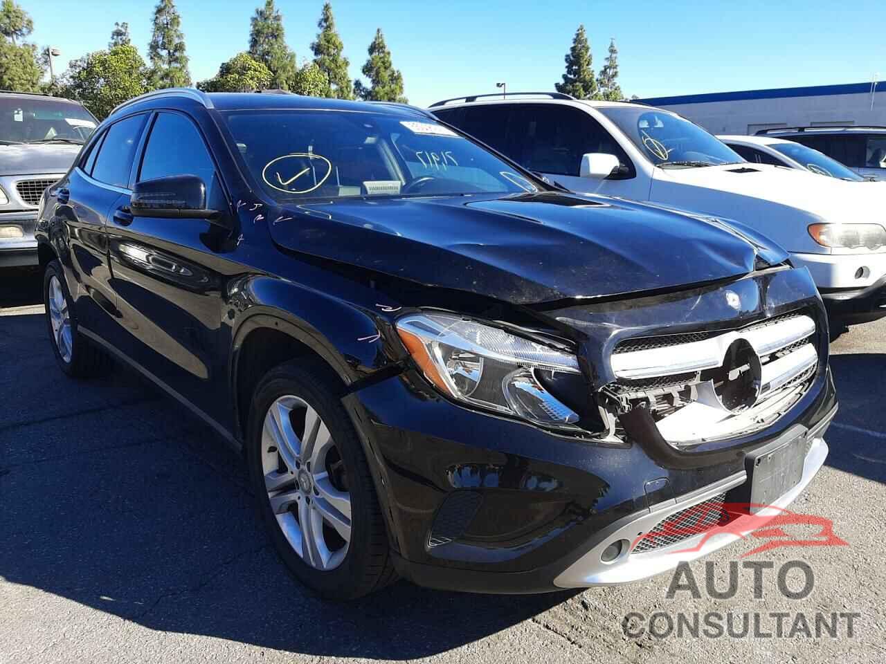 MERCEDES-BENZ GLA-CLASS 2016 - WDCTG4EB7GJ219448