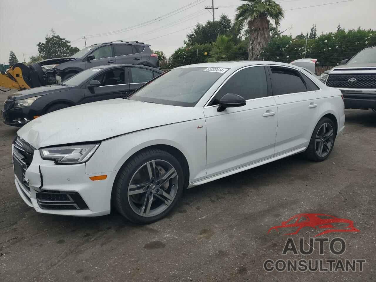 AUDI A4 2018 - WAUENAF44JA104247