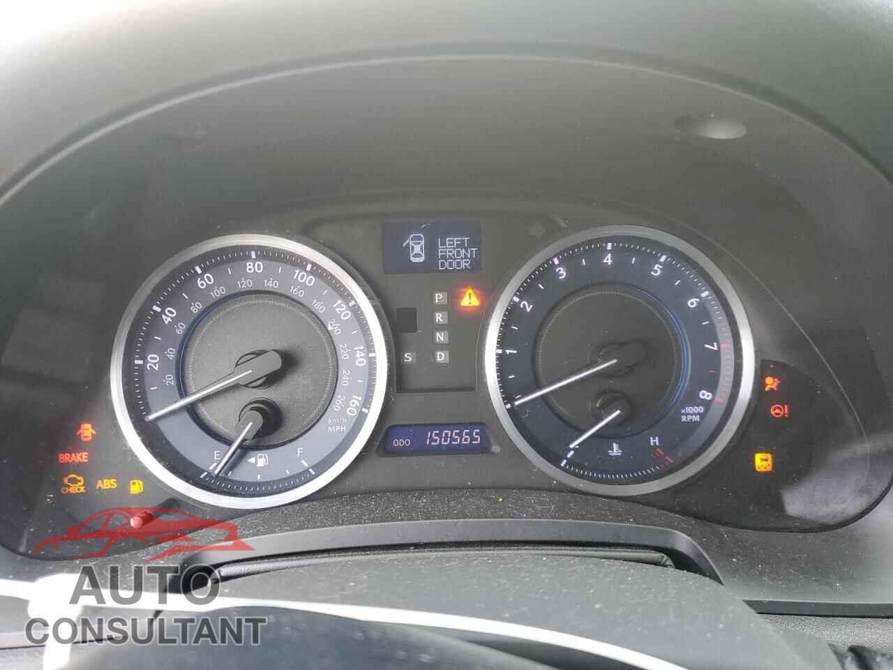 LEXUS IS 2012 - JTHCF5C22C5053732