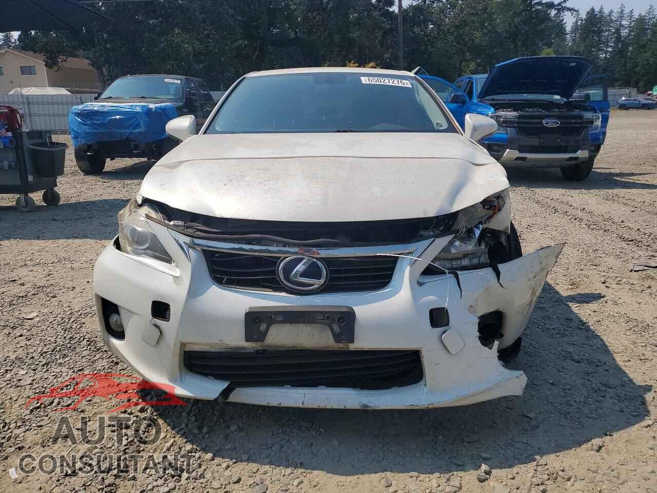 LEXUS CT 200 2012 - JTHKD5BH9C2069449