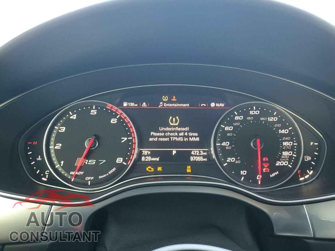 AUDI S7/RS7 2016 - WUAW2BFC6GN901598