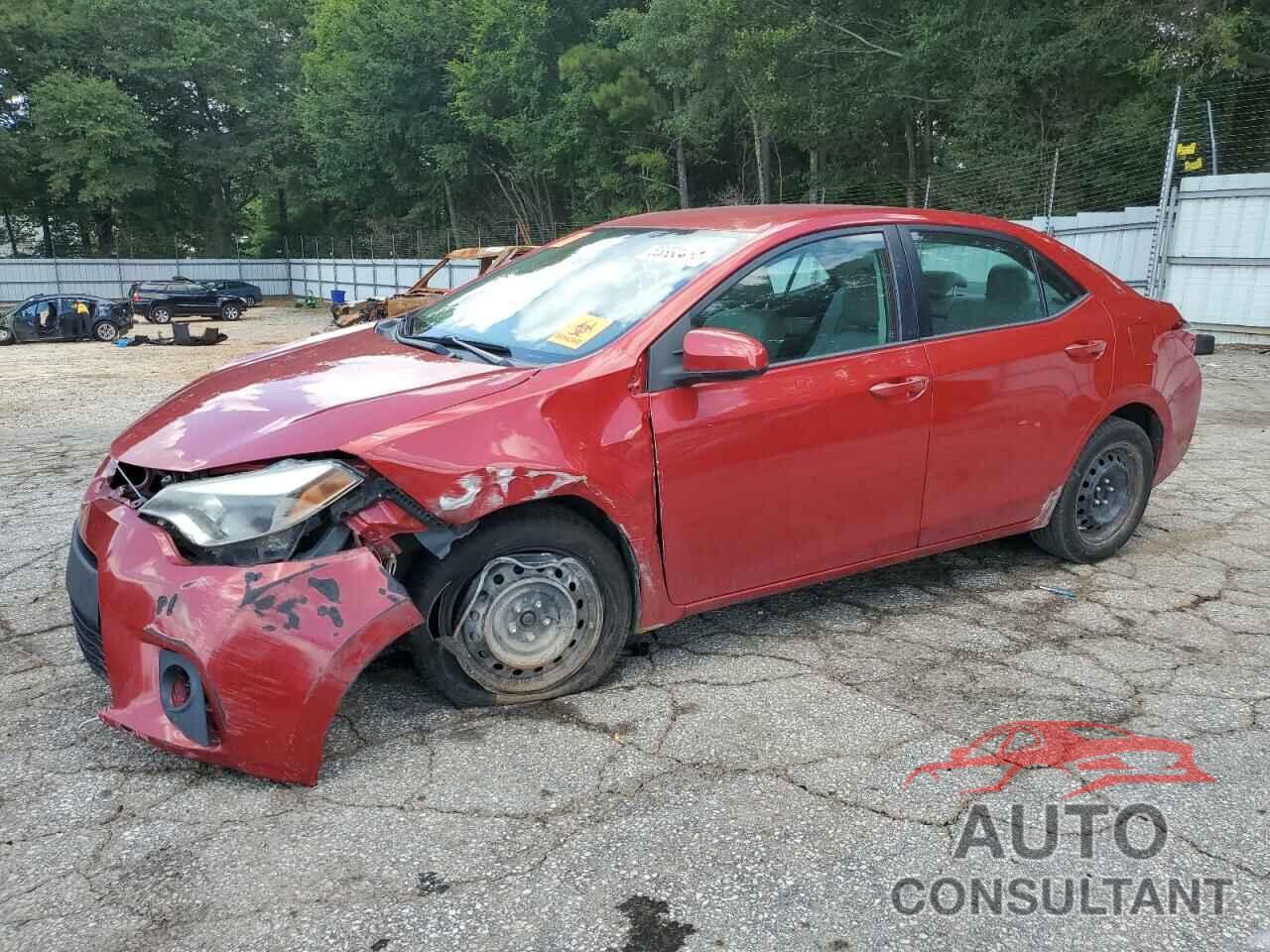 TOYOTA COROLLA 2016 - 5YFBURHE3GP376273