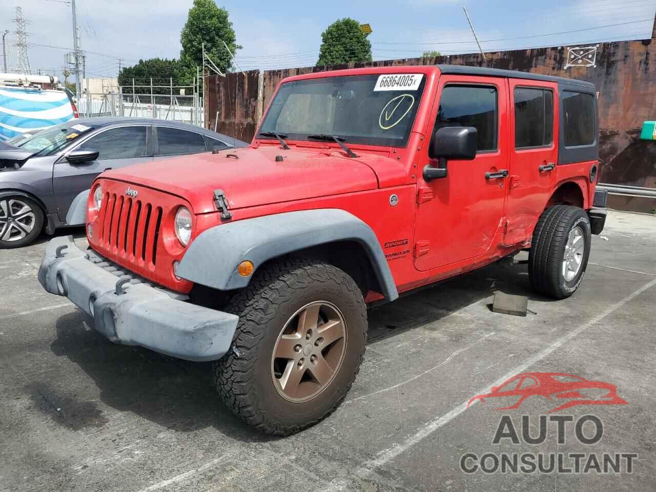 JEEP WRANGLER 2016 - 1C4BJWDG9GL328879