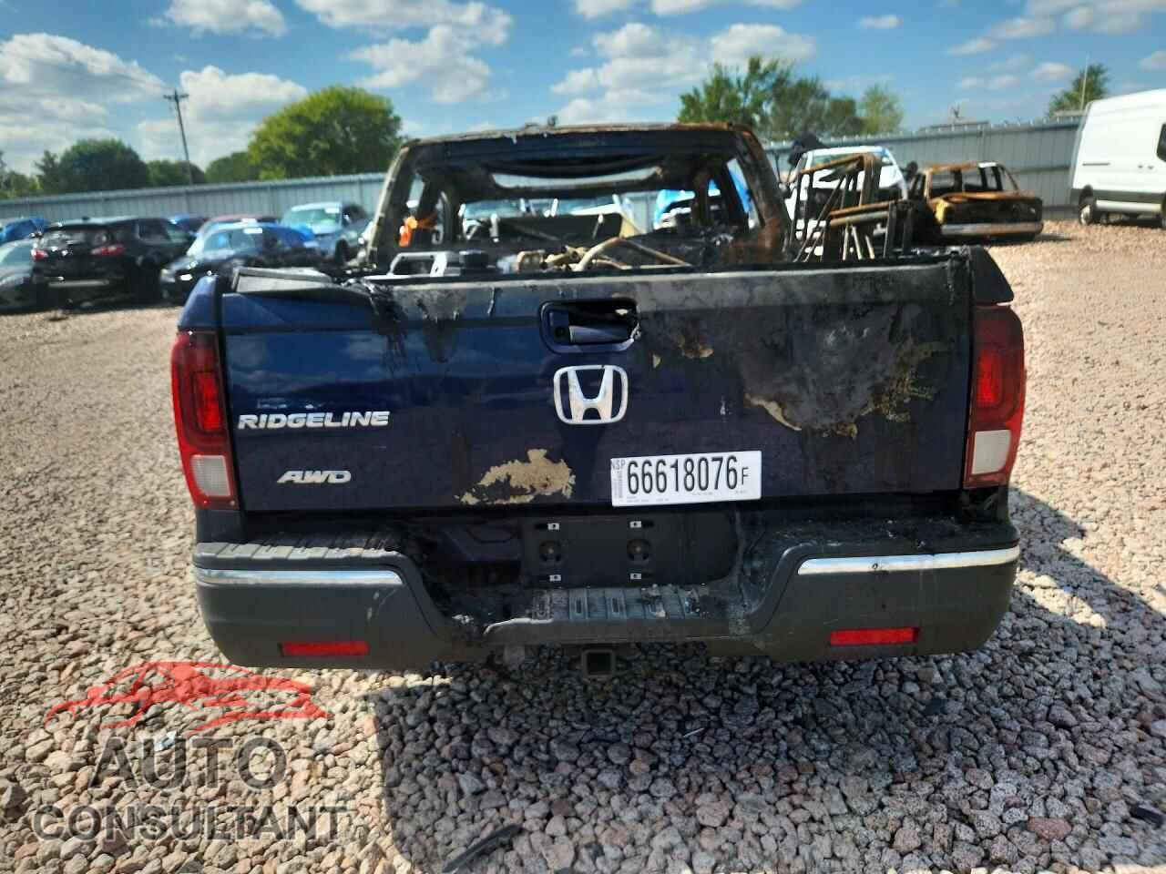 HONDA RIDGELINE 2019 - 5FPYK3F6XKB006510