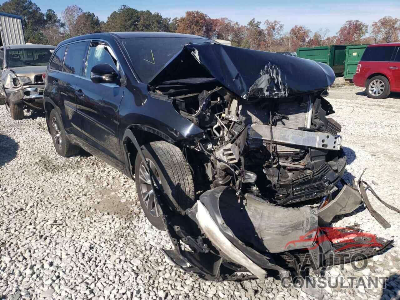 TOYOTA HIGHLANDER 2018 - 5TDBZRFH3JS845746