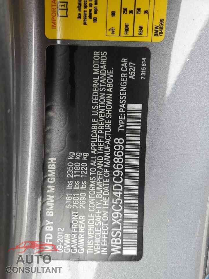 BMW M6 2013 - WBSLX9C54DC968698
