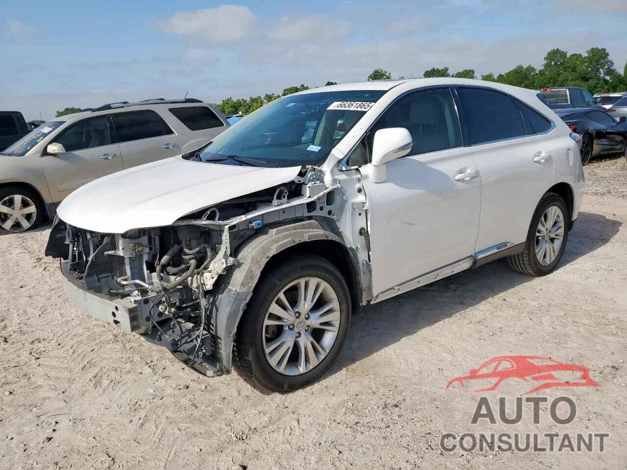 LEXUS RX450 2010 - JTJZB1BAXA2001107