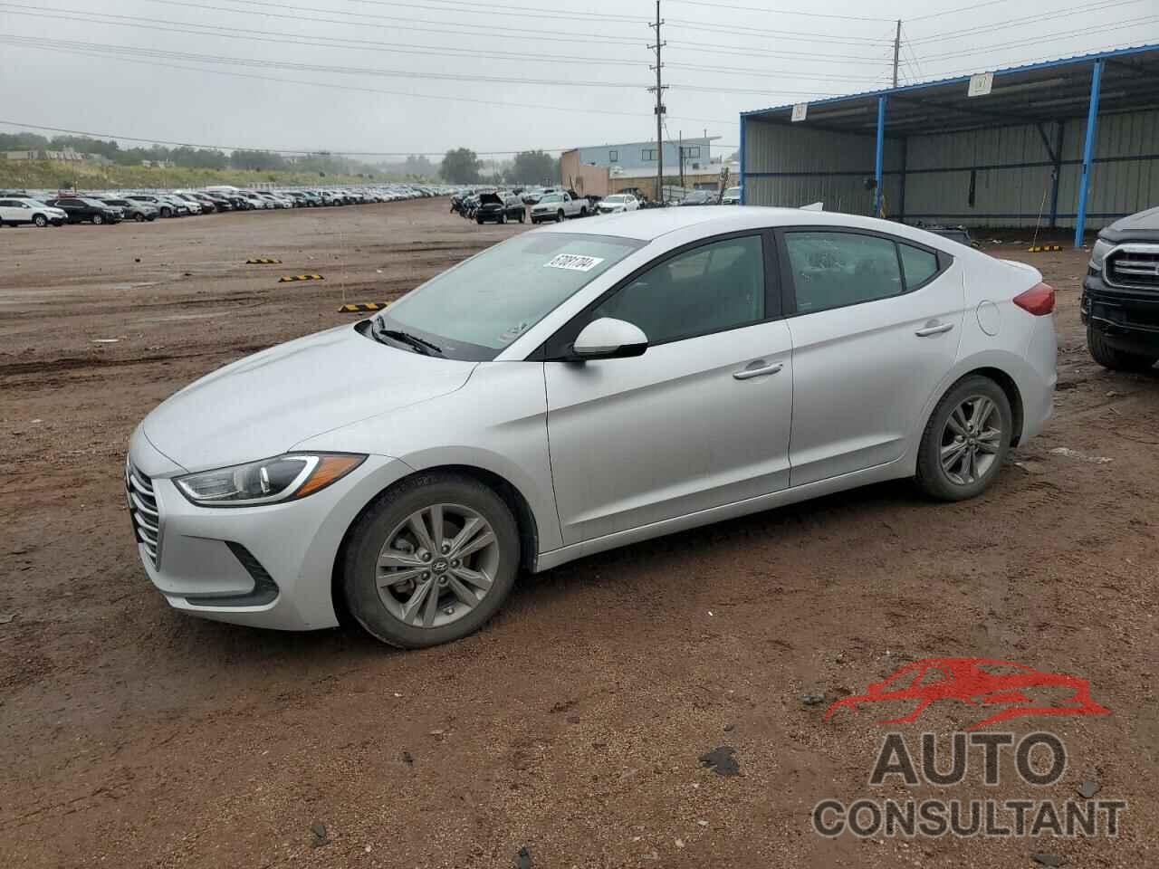 HYUNDAI ELANTRA 2018 - KMHD84LF1JU449355