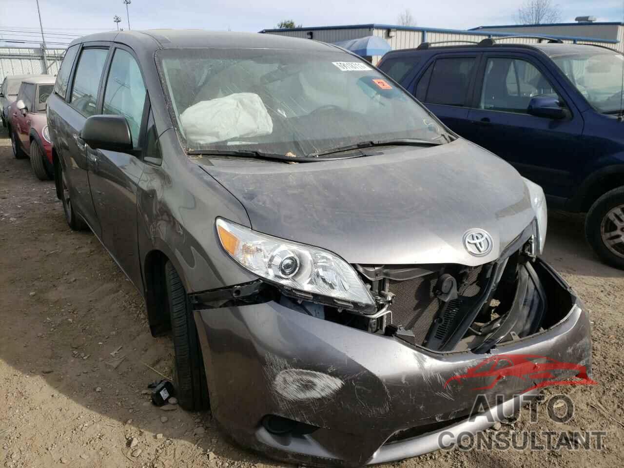 TOYOTA SIENNA 2017 - 5TDZZ3DC3HS855111