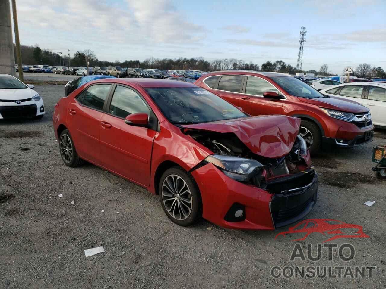 TOYOTA COROLLA 2016 - 2T1BURHE3GC745701