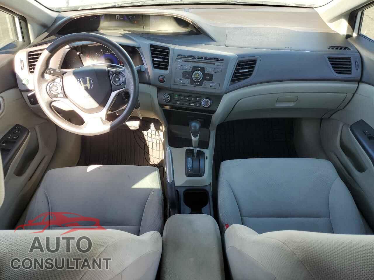 HONDA CIVIC 2012 - 19XFB2F51CE009787