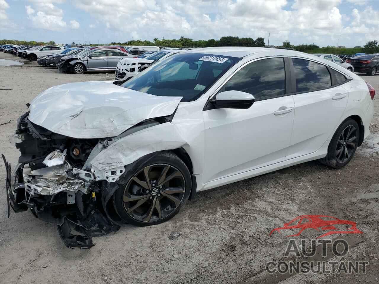 HONDA CIVIC 2019 - 2HGFC2F80KH597256