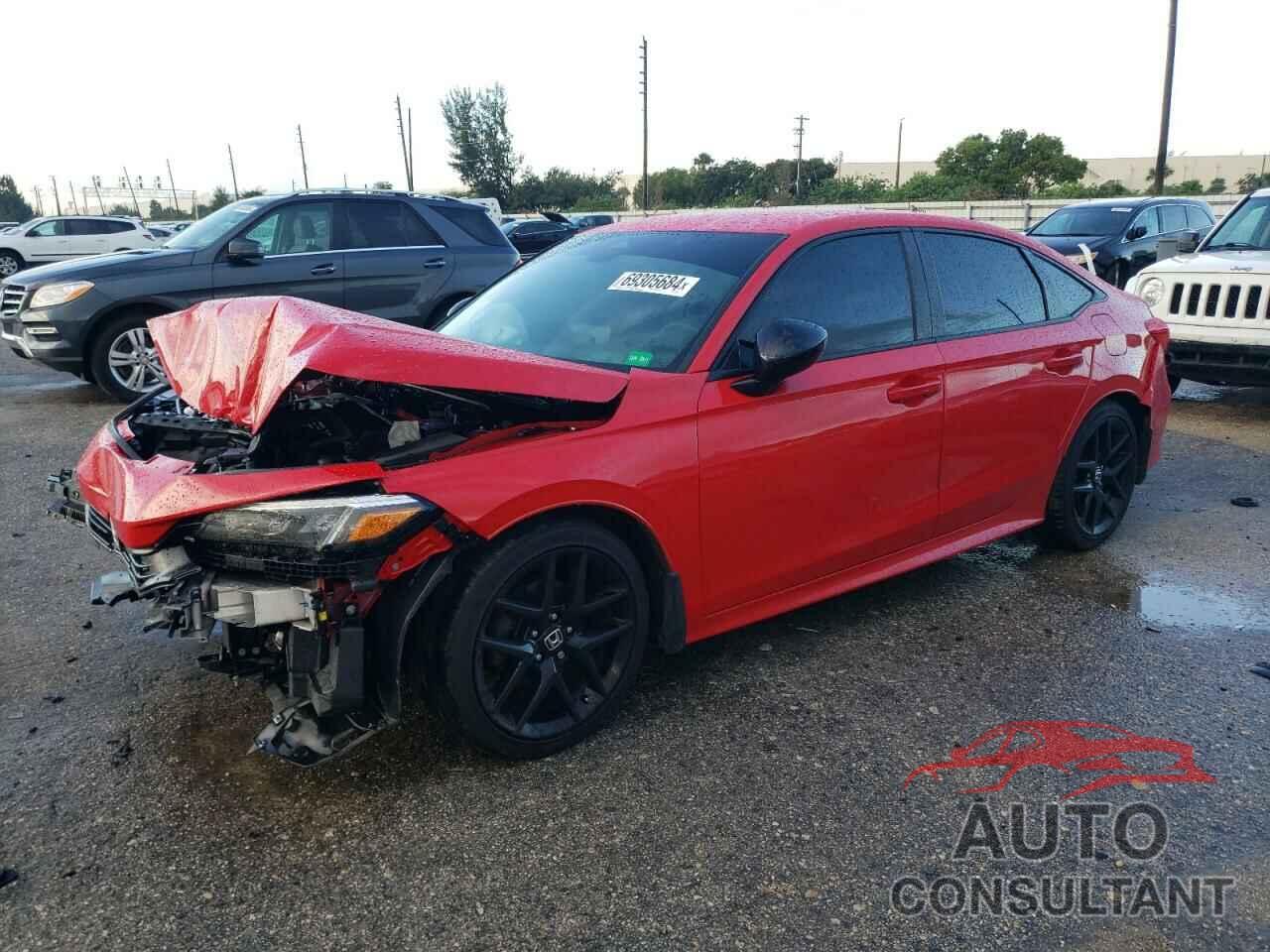 HONDA CIVIC 2022 - 2HGFE2F50NH599318