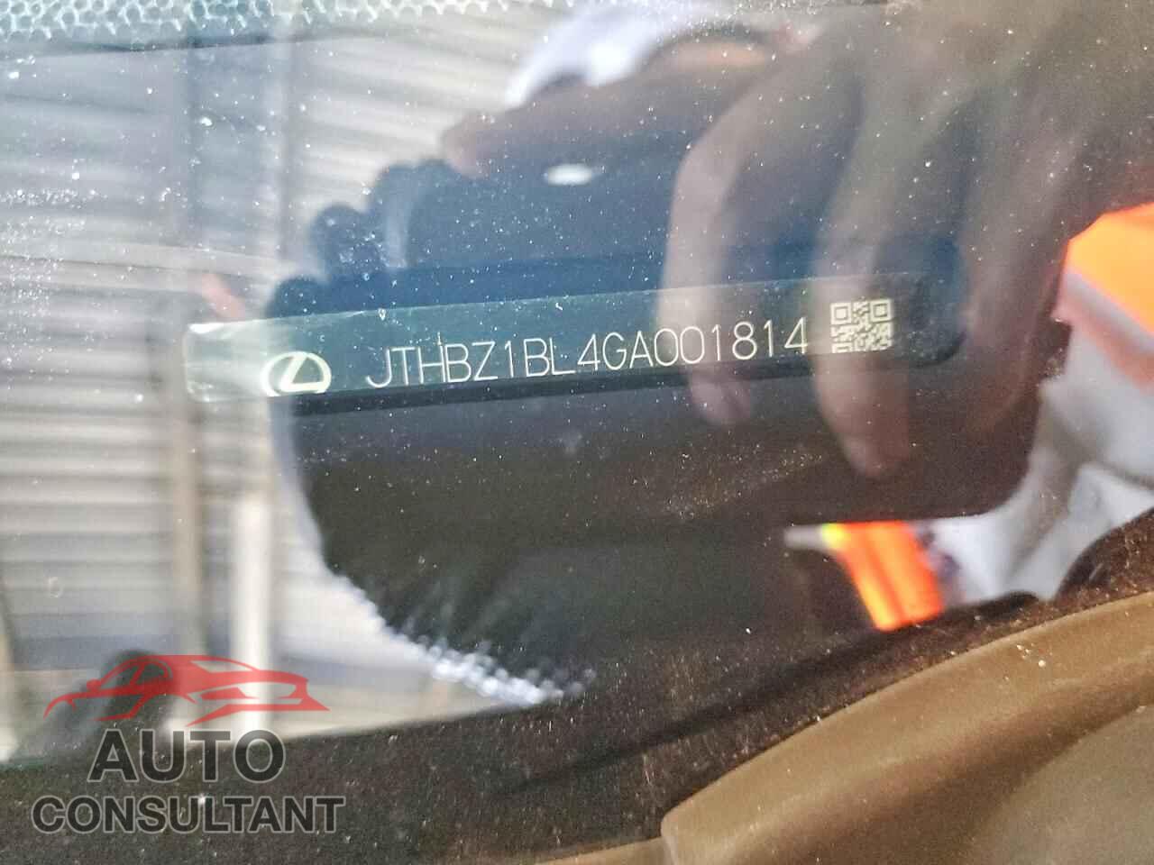 LEXUS GS 2016 - JTHBZ1BL4GA001814