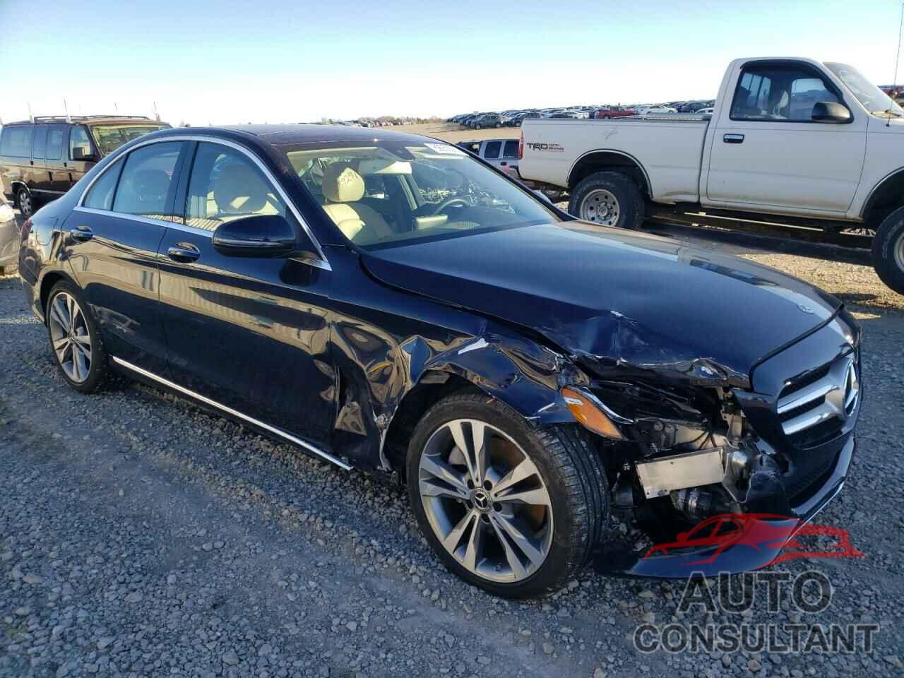 MERCEDES-BENZ C-CLASS 2018 - WDDWF4JB2JR311531