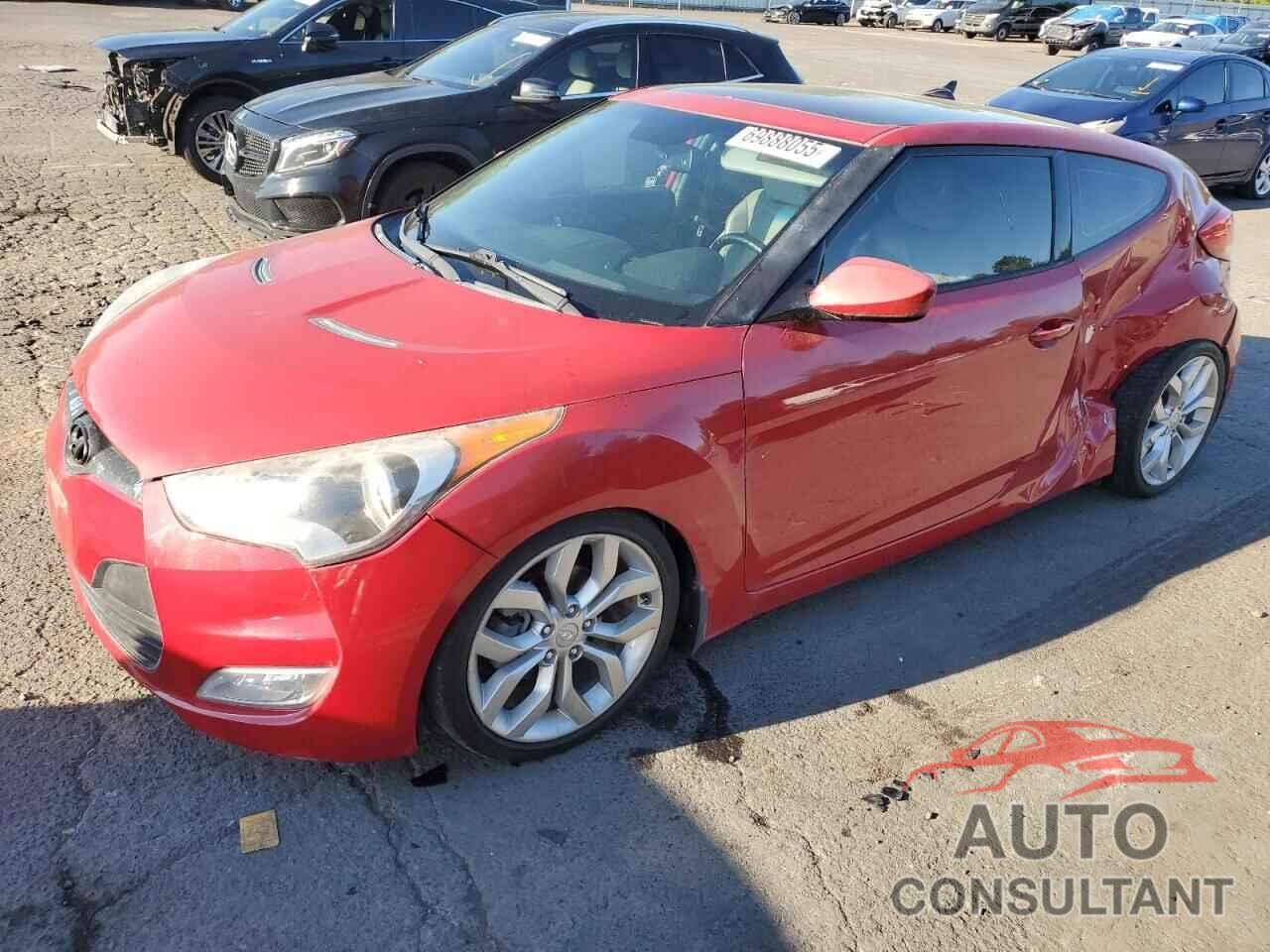 HYUNDAI VELOSTER 2013 - KMHTC6AD6DU173265