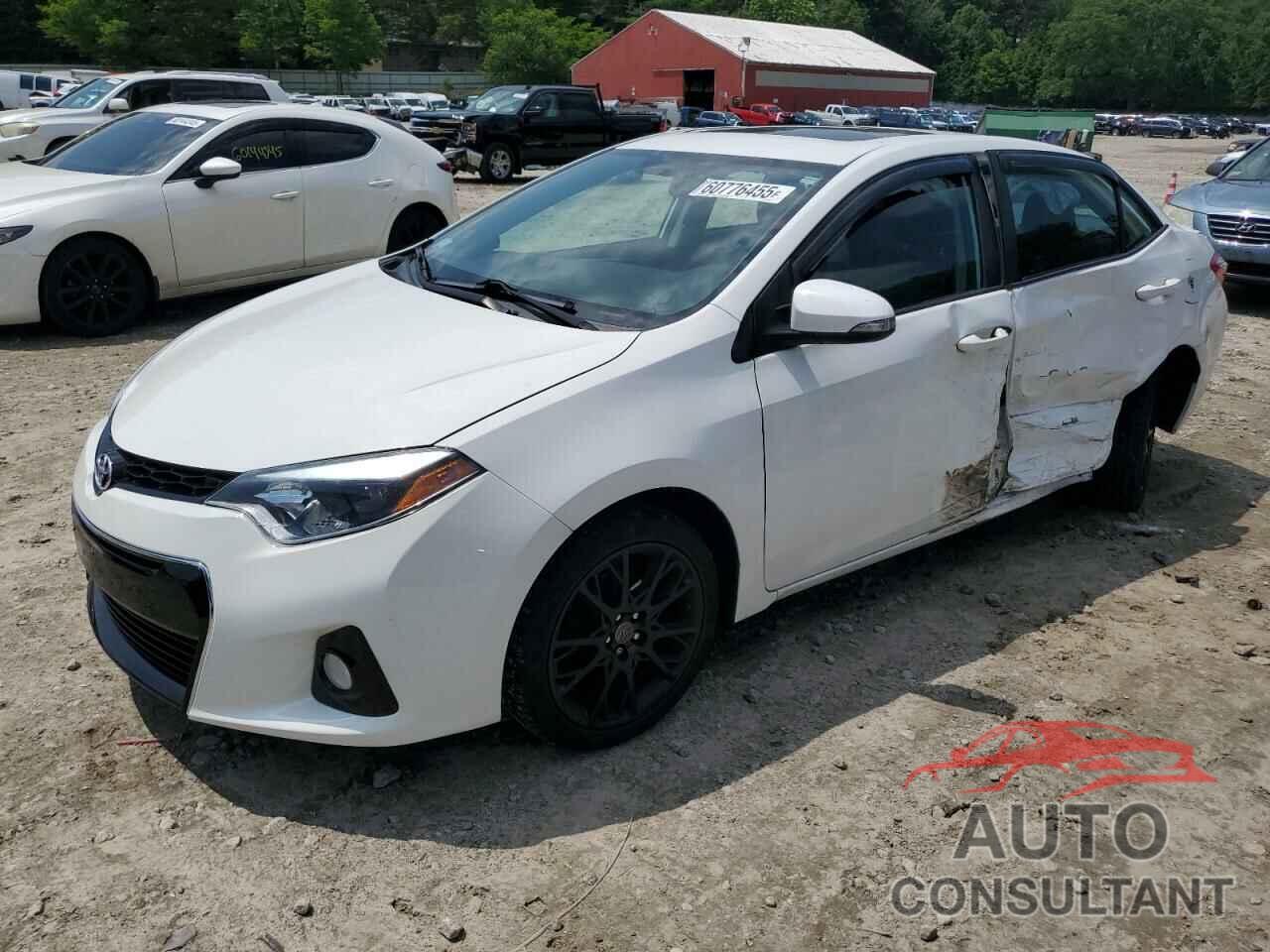 TOYOTA COROLLA 2016 - 2T1BURHE5GC590374