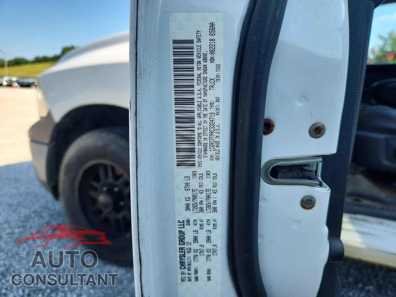 DODGE RAM 1500 2012 - 1C6RD7FP0CS324719