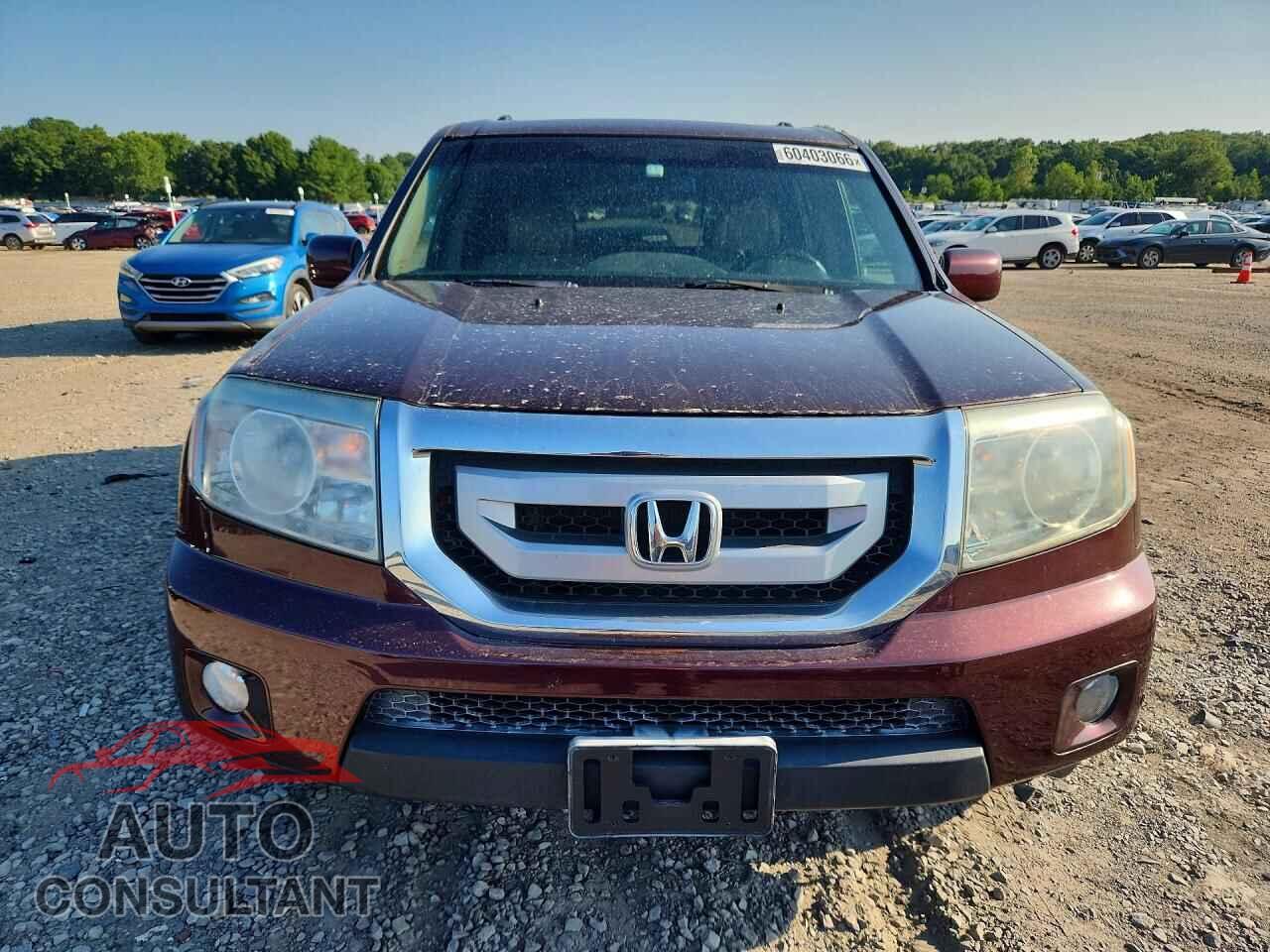 HONDA PILOT 2011 - 5FNYF3H99BB019141