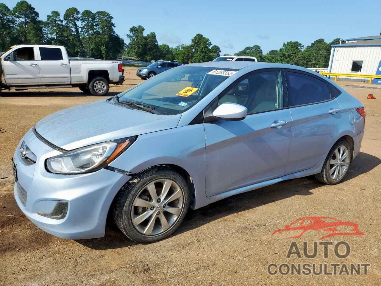 HYUNDAI ACCENT 2012 - KMHCU4AE6CU265646