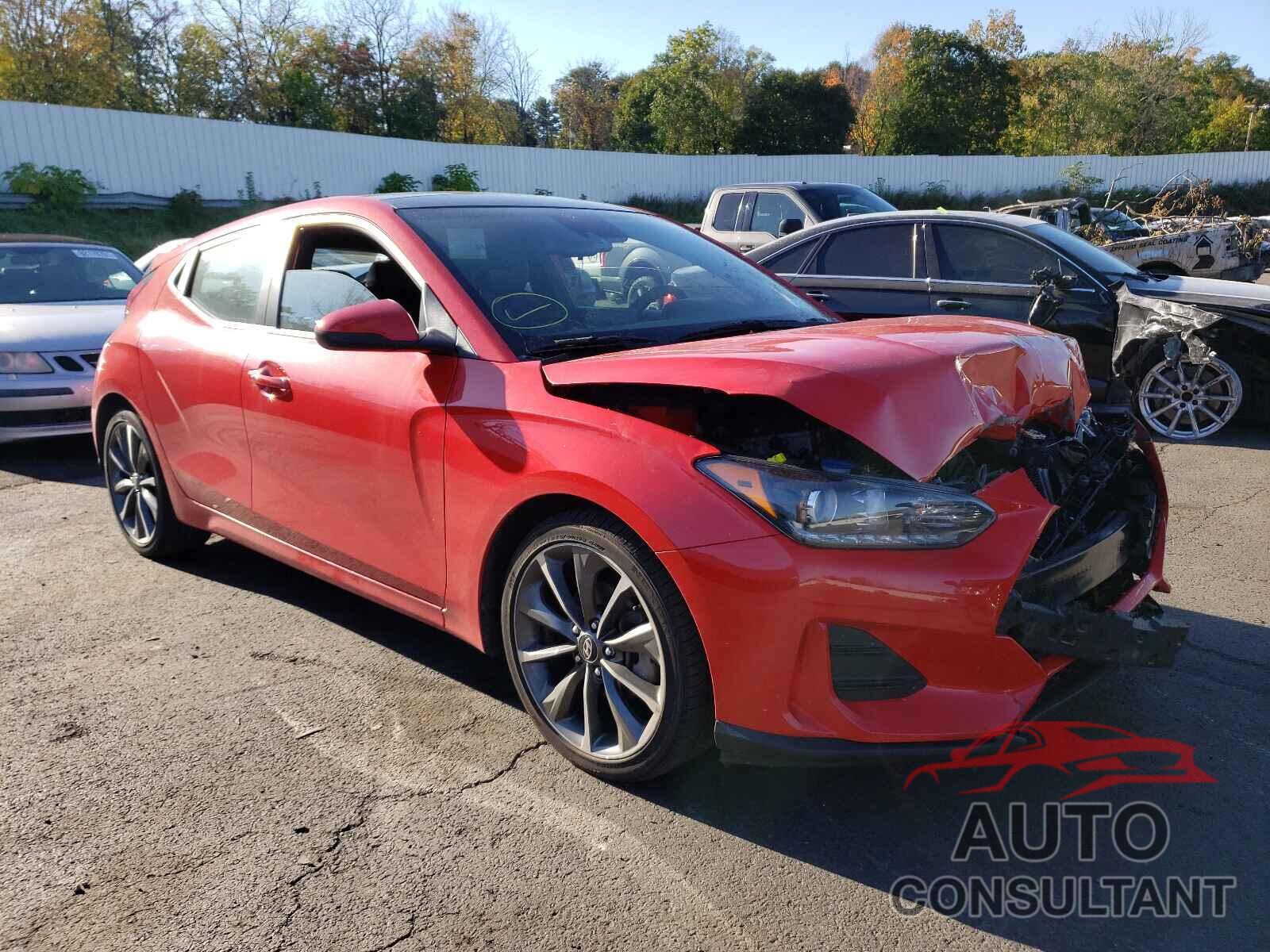 HYUNDAI VELOSTER 2019 - KMHTG6AF9KU012265