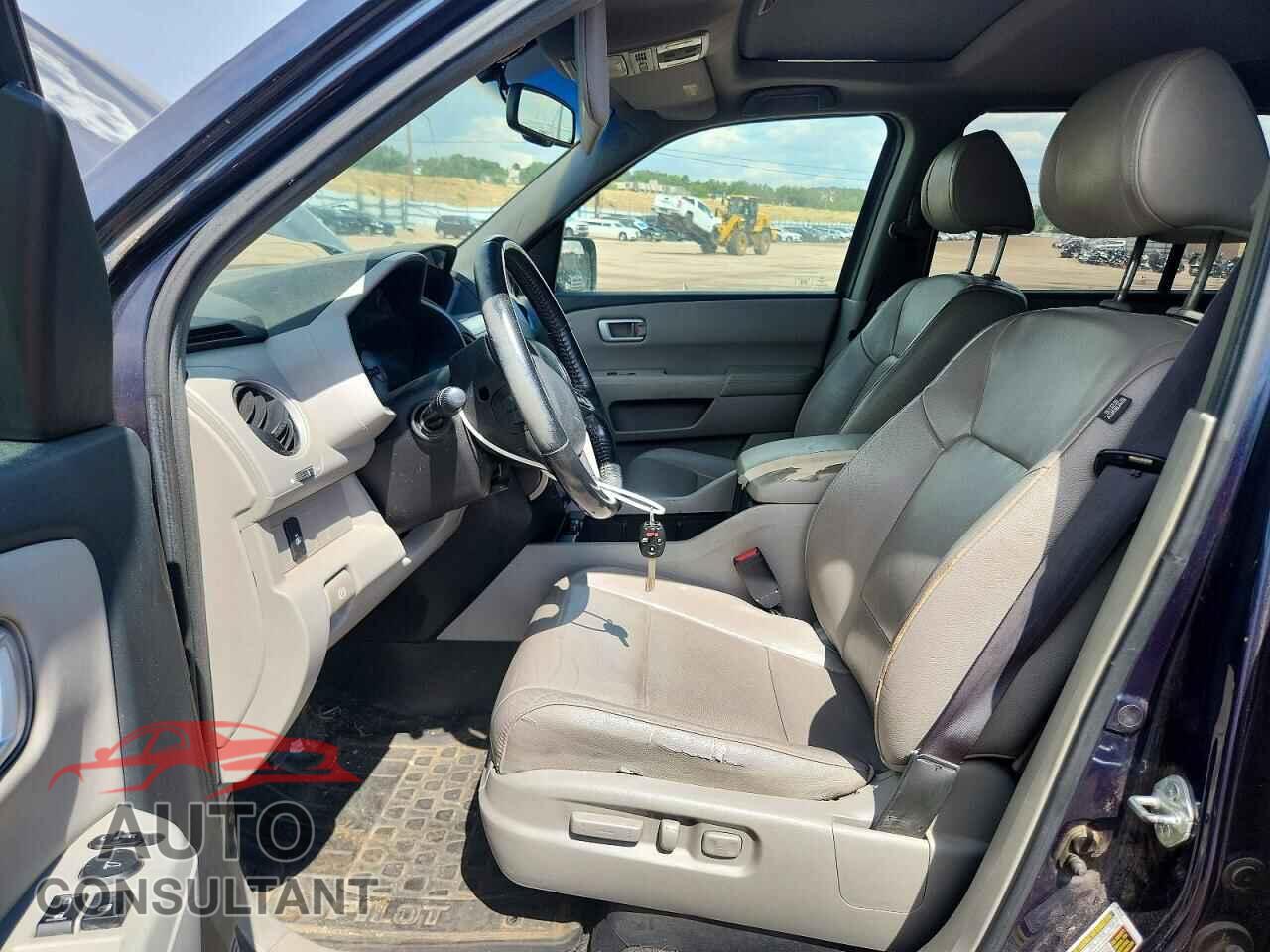 HONDA PILOT 2012 - 5FNYF4H55CB021277