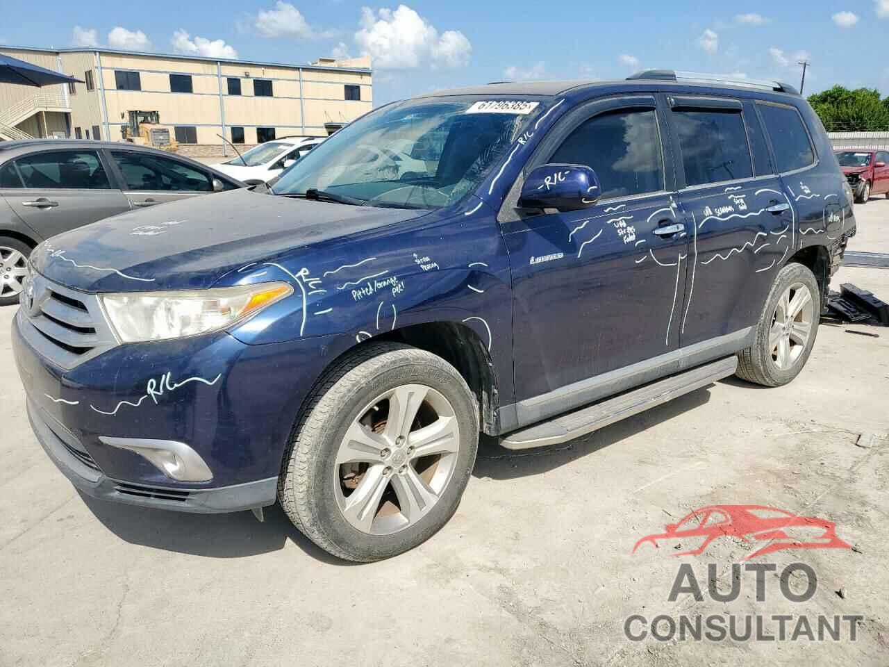 TOYOTA HIGHLANDER 2013 - 5TDYK3EH9DS120024