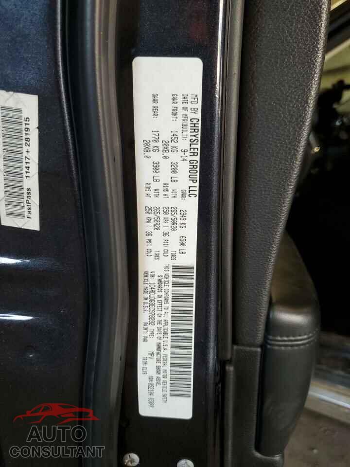 DODGE DURANGO 2014 - 1C4RDJDG8EC978292