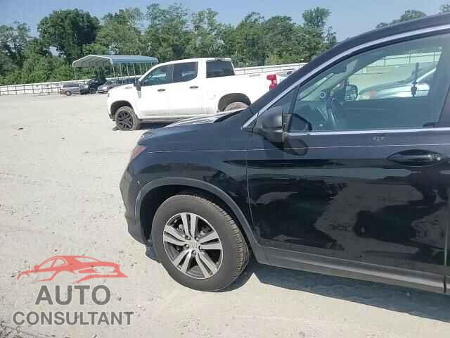 HONDA PILOT 2017 - 5FNYF6H72HB016252