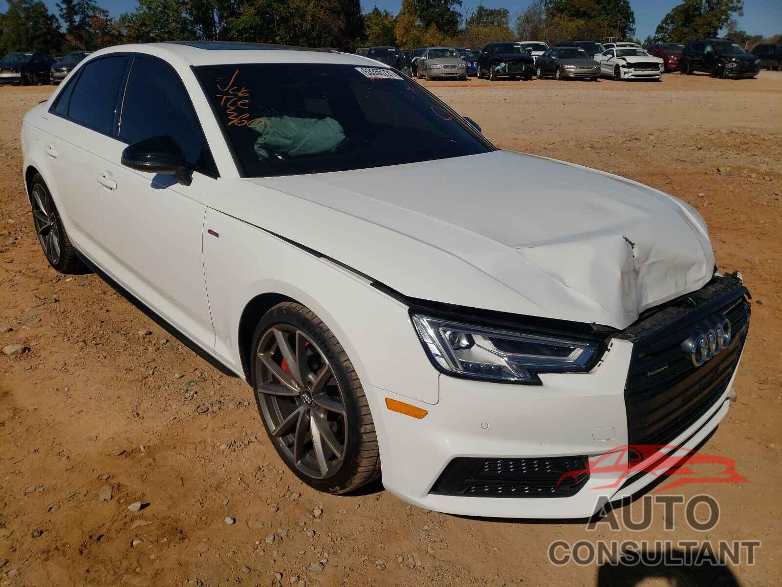 AUDI A4 2018 - WAUENAF43JA044929