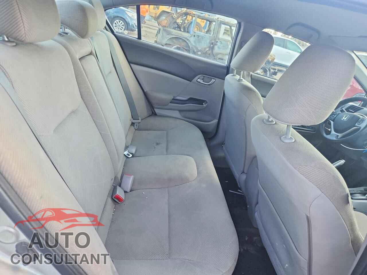 HONDA CIVIC 2012 - 2HGFB2F49CH108497