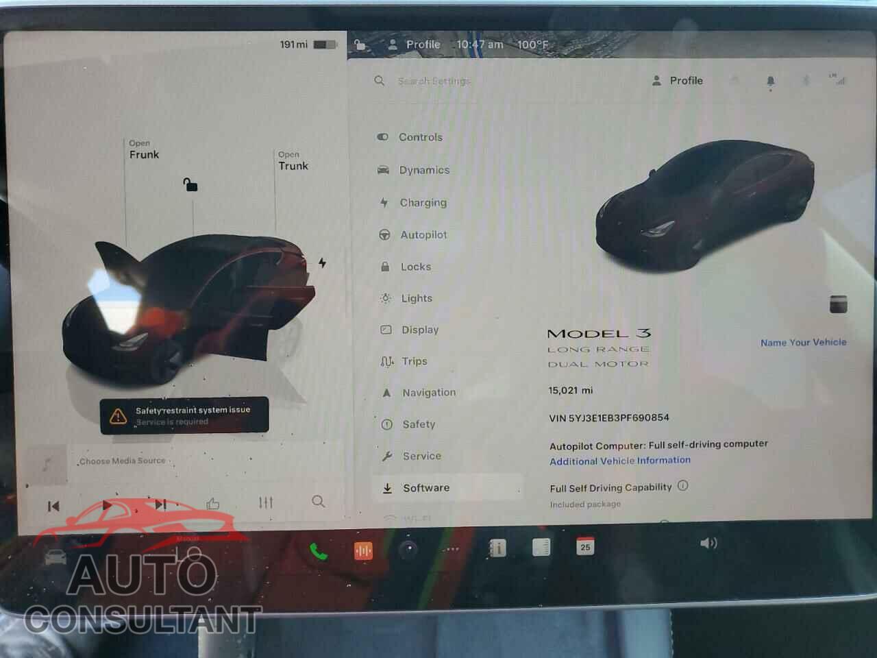 TESLA MODEL 3 2023 - 5YJ3E1EB3PF690854
