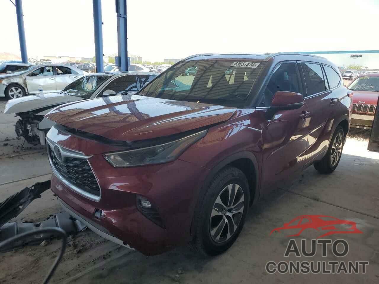 TOYOTA HIGHLANDER 2022 - 5TDHZRAH9NS116416