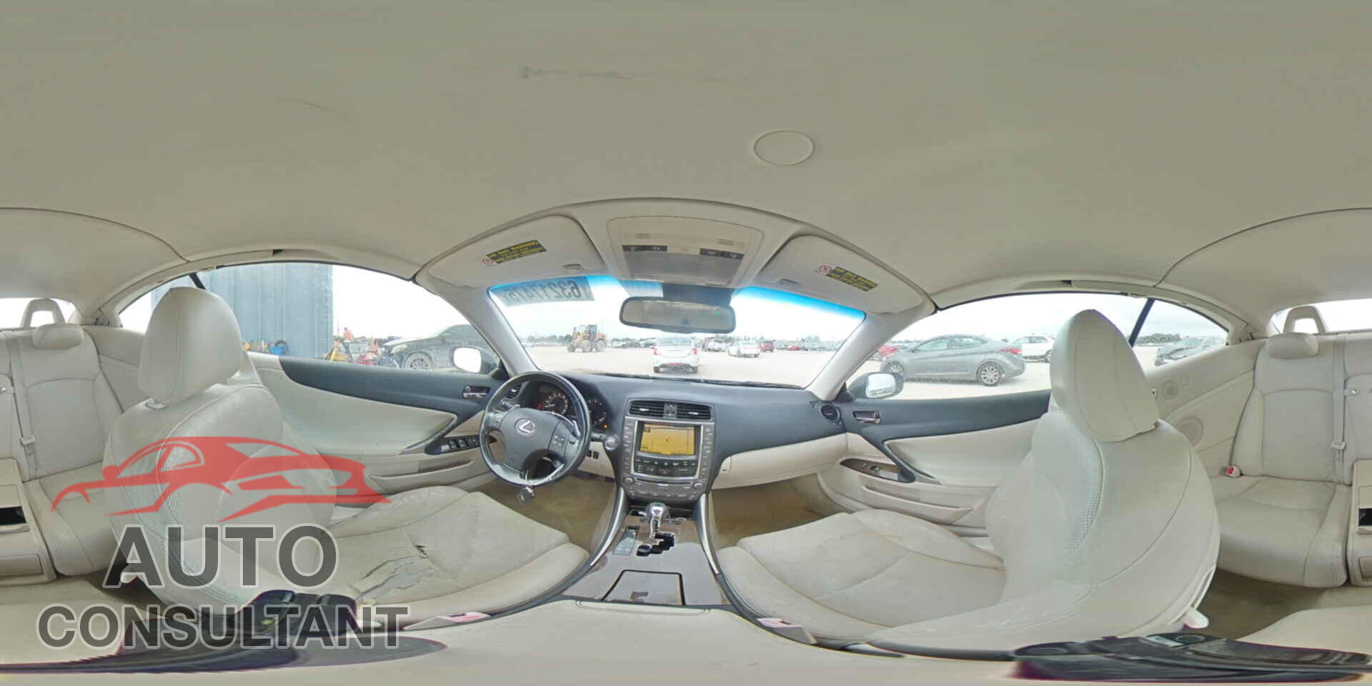 LEXUS IS 2010 - JTHFF2C22A2502479