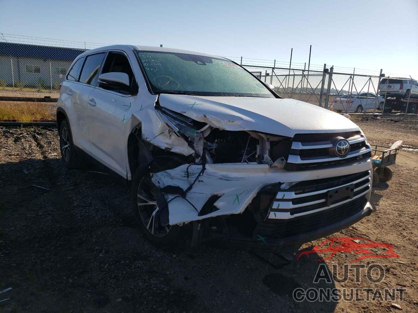 TOYOTA HIGHLANDER 2019 - 5TDZARFH5KS044839