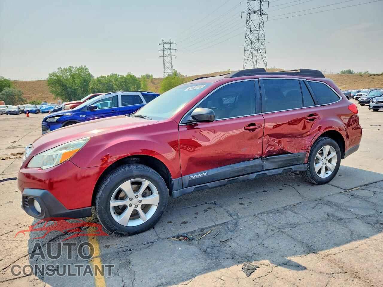 SUBARU OUTBACK 2014 - 4S4BRCAC4E3313353