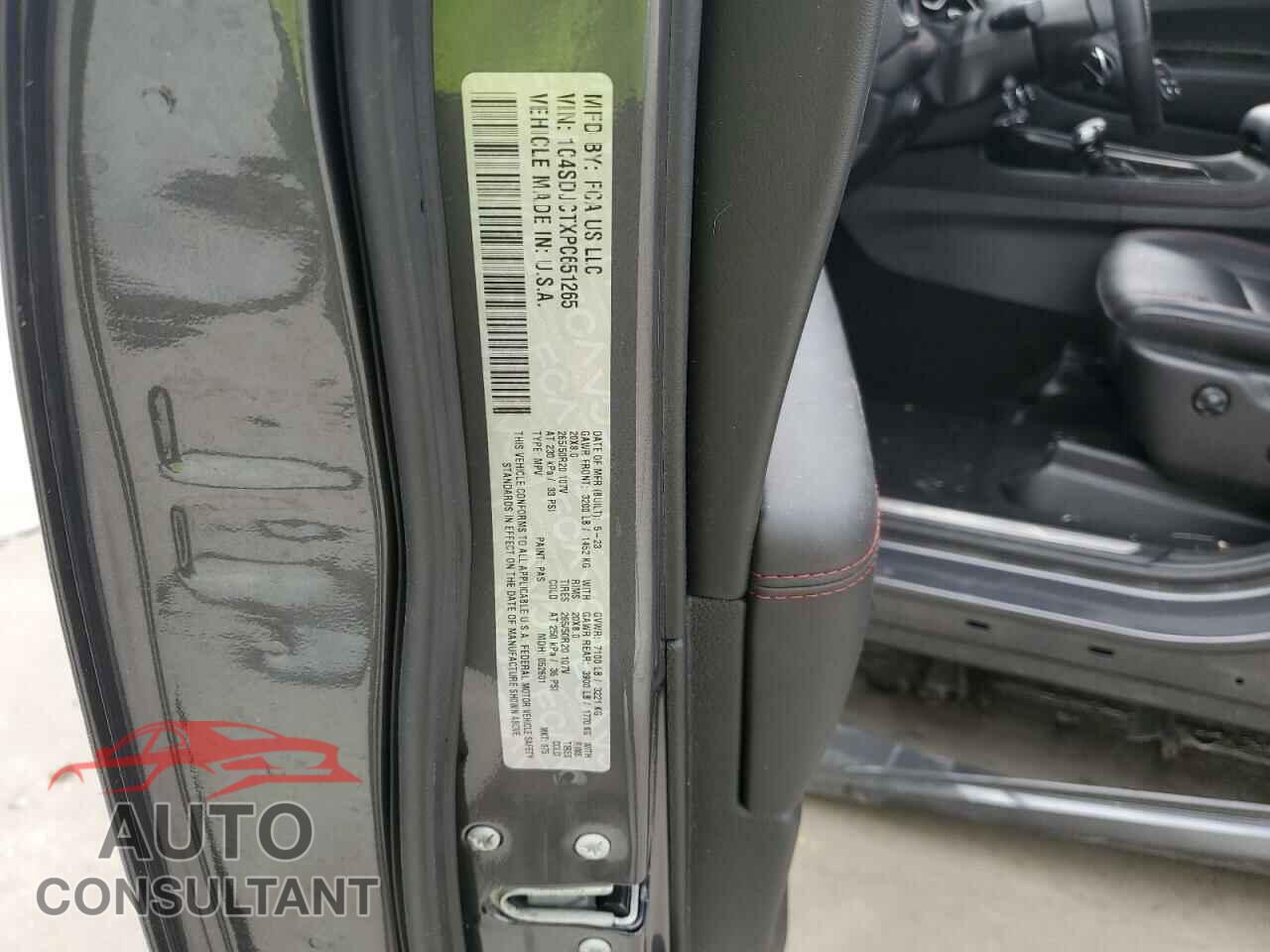 DODGE DURANGO 2023 - 1C4SDJCTXPC651265