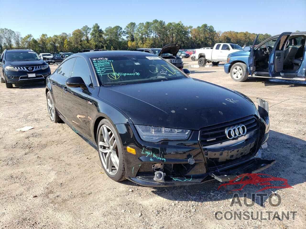 AUDI A7 2016 - WAU2GAFC0GN082057