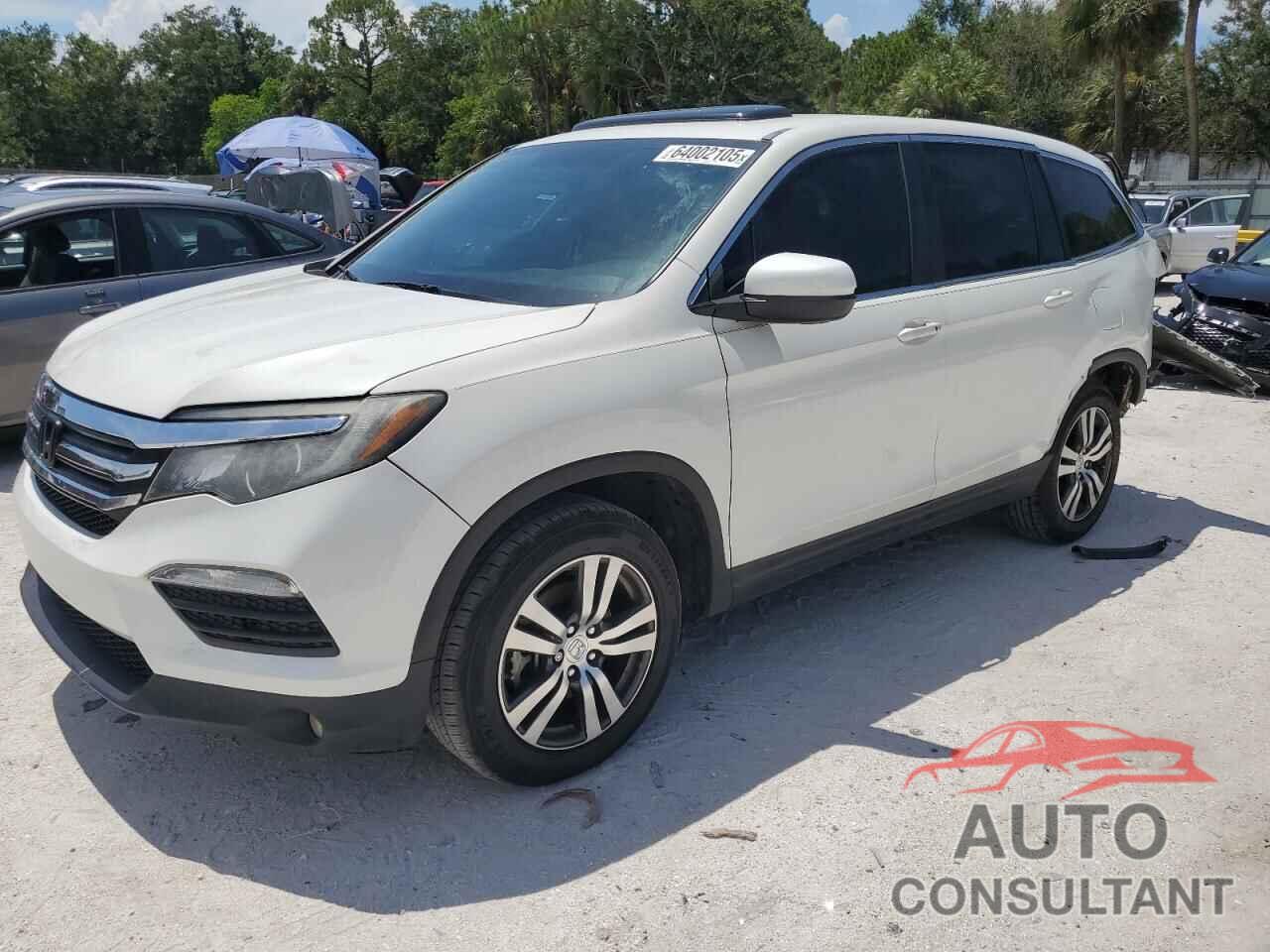 HONDA PILOT 2016 - 5FNYF5H58GB007577