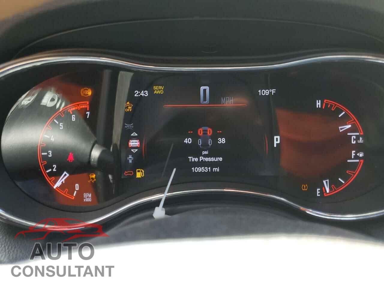 DODGE DURANGO 2017 - 1C4SDJCT4HC850460