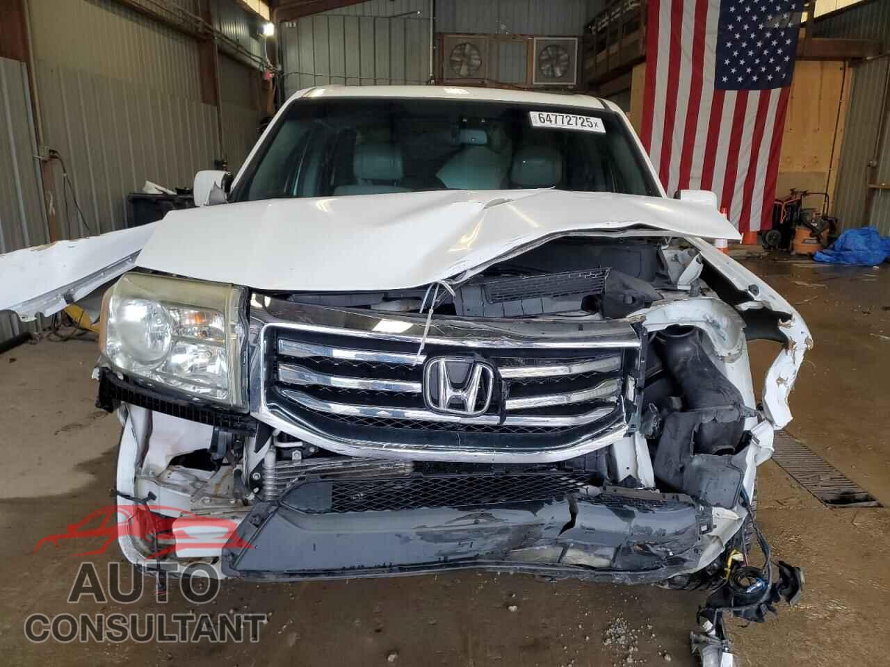 HONDA PILOT 2013 - 5FNYF4H53DB057258