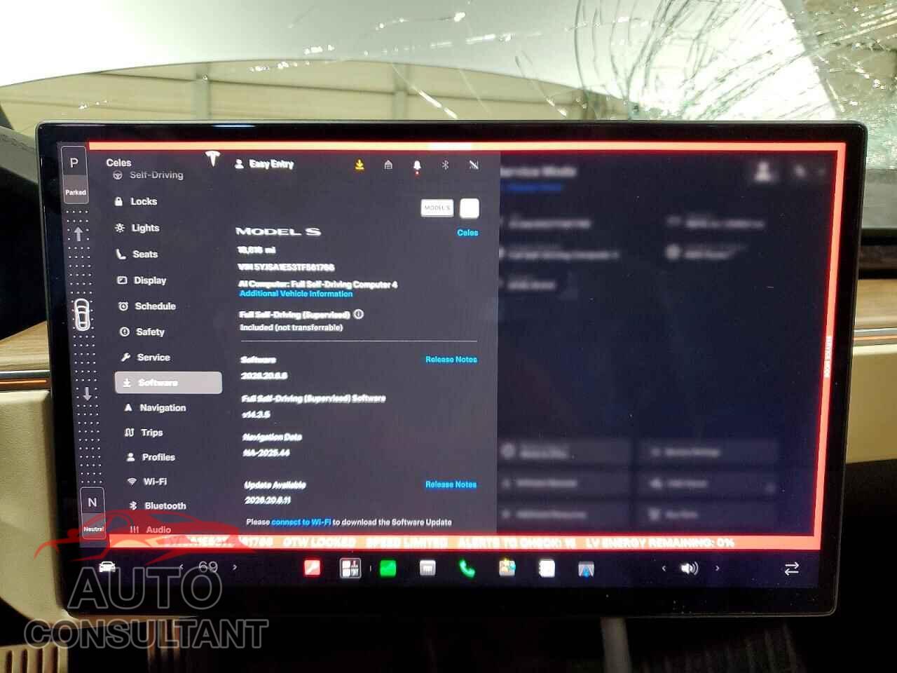 TESLA MODEL S 2026 - 5YJSA1E53TF561766