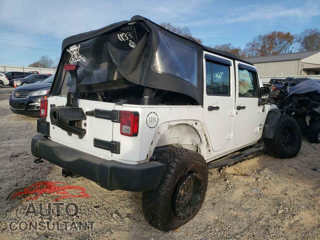 JEEP WRANGLER 2017 - 1C4BJWDG3HL554661