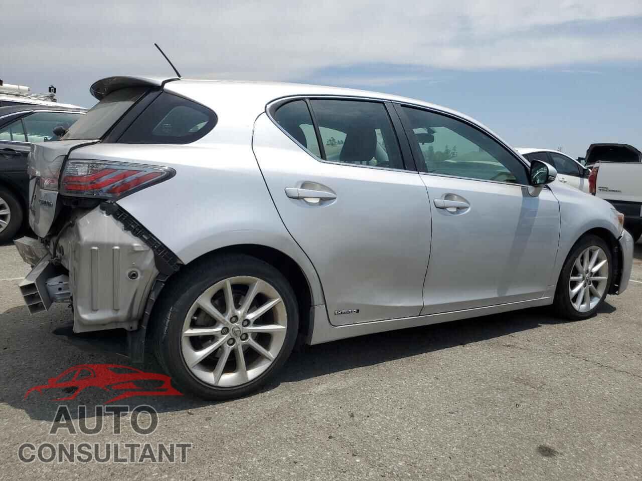 LEXUS CT 200 2012 - JTHKD5BH8C2117202
