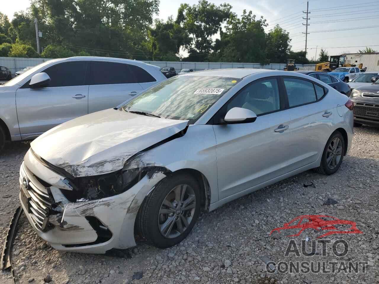 HYUNDAI ELANTRA 2018 - 5NPD84LF4JH335378