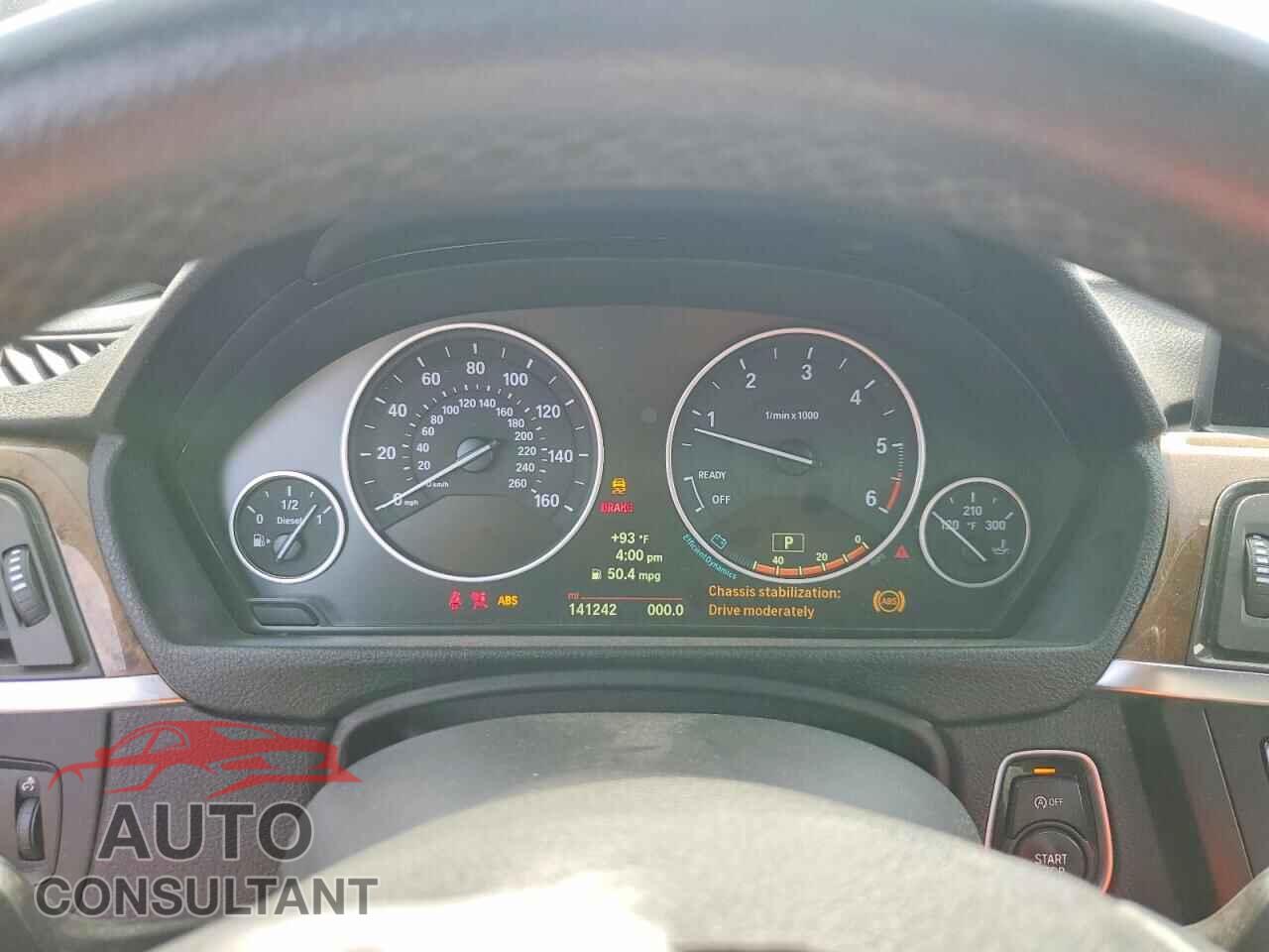 BMW 3 SERIES 2014 - WBA3D3C57EK154045