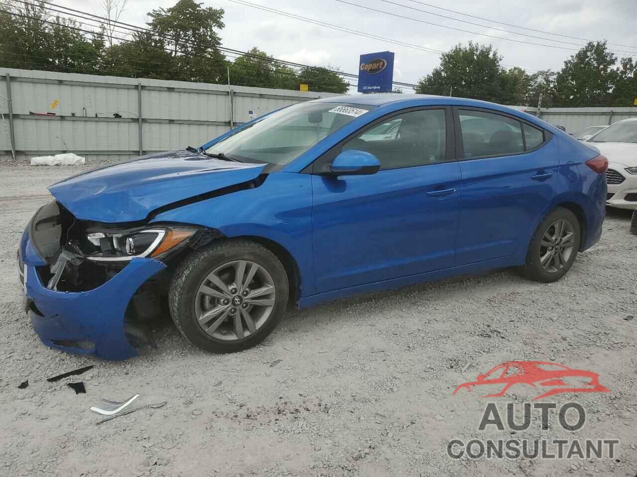 HYUNDAI ELANTRA 2018 - KMHD84LF4JU665409