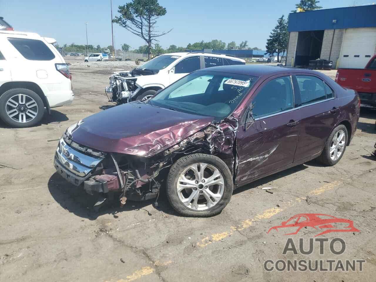 FORD FUSION 2012 - 3FAHP0HA9CR345520