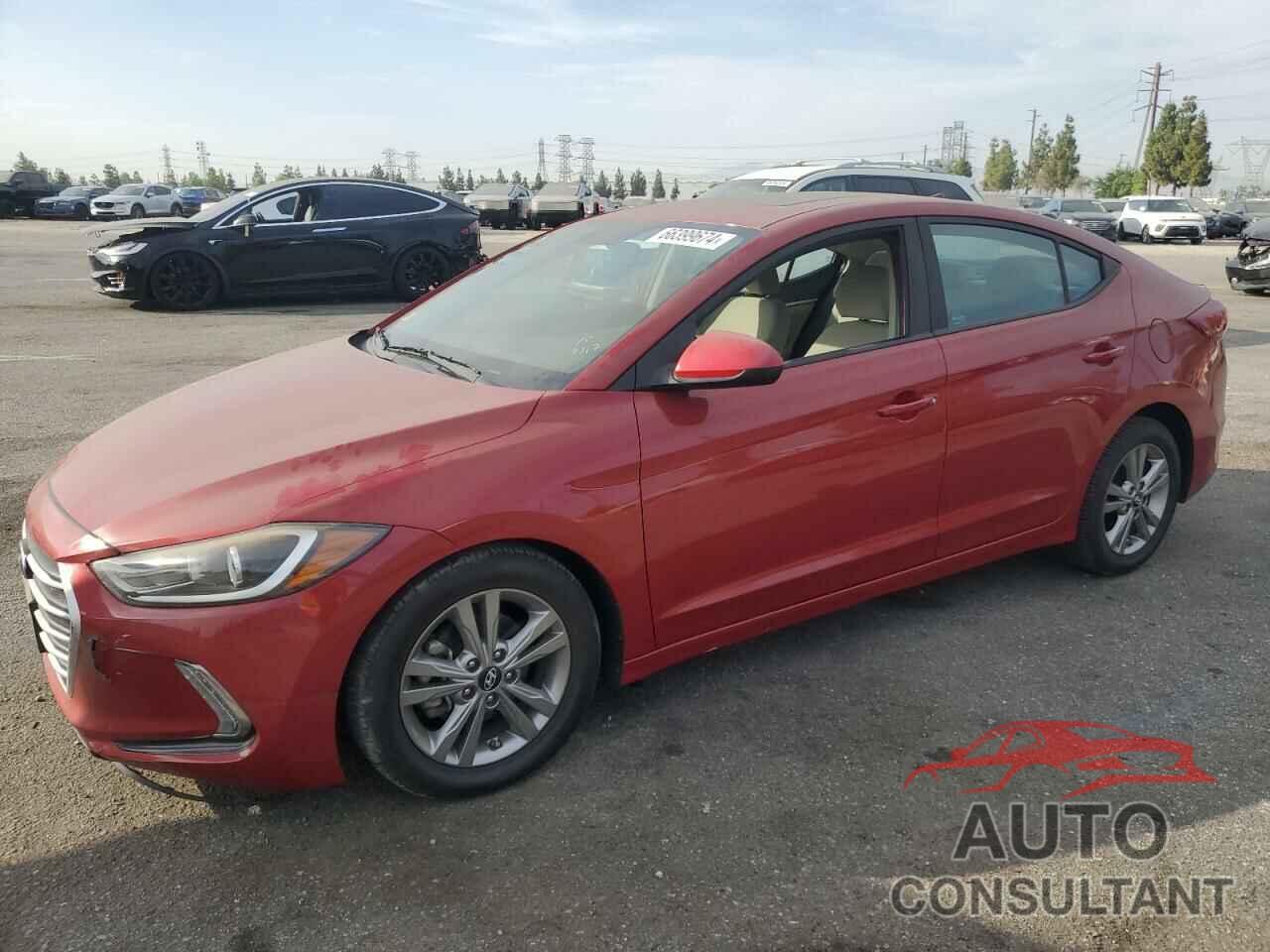 HYUNDAI ELANTRA 2017 - KMHD84LF3HU418201