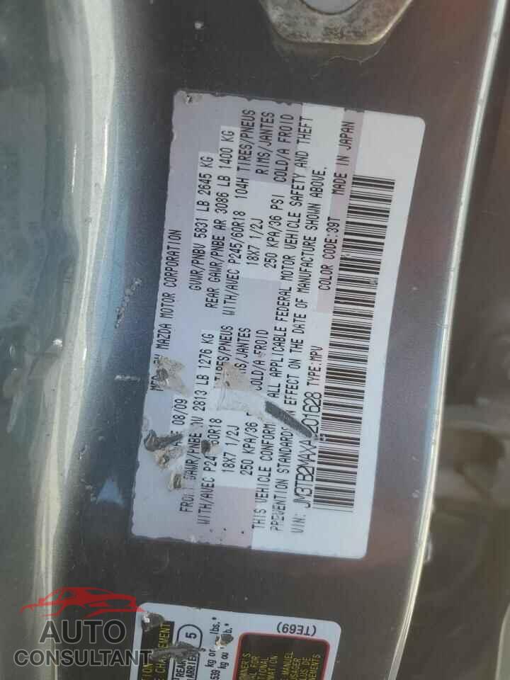 MAZDA CX-9 2010 - JM3TB2MAXA0201628